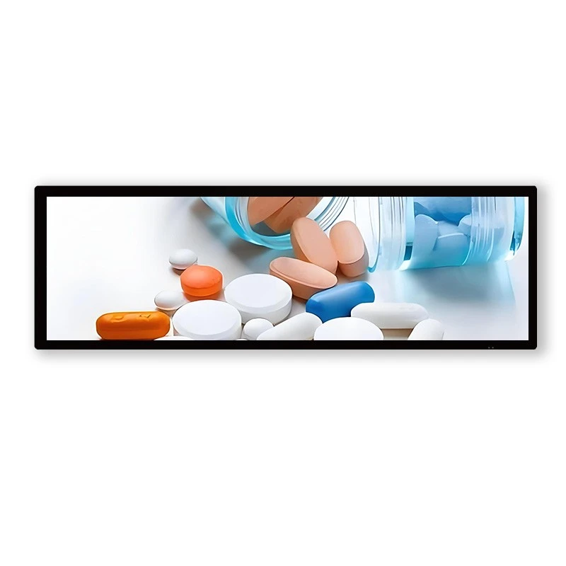36.2 ಇಂಚಿನ LCD ಬಾರ್ ಡಿಸ್‌ಪ್ಲೇ ಡಬಲ್ ಫೇಸ್ ಸ್ಕ್ರೀನ್