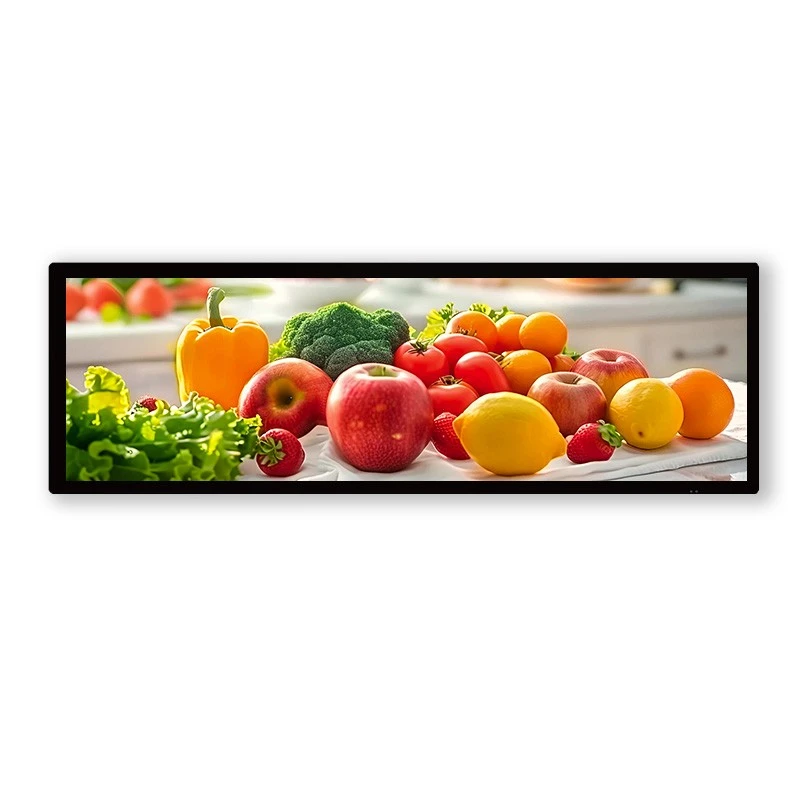 36.8 ಇಂಚಿನ LCD ಬಾರ್ ಡಿಸ್ಪ್ಲೇ ಡಬಲ್ ಫೇಸ್ ಸ್ಕ್ರೀನ್
