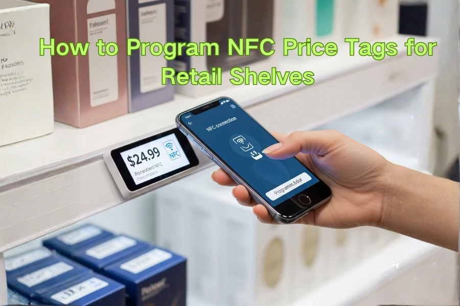 ಚಿಲ್ಲರೆ ಶೆಲ್ಫ್‌ಗಳಿಗಾಗಿ NFC ಬೆಲೆ ಟ್ಯಾಗ್‌ಗಳನ್ನು ಪ್ರೋಗ್ರಾಂ ಮಾಡುವುದು ಹೇಗೆ