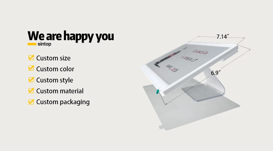 7.2 Inch Electronic Acrylic Holder